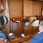 وزني التقى رئيسة غرفة في ديوان المحاسبة ورئيس التفتيش المركزي