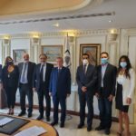 وزني بحث مع طليس في وضع المعاينة الميكانيكية وتسلم منه مشروع دعم قطاع النقل البري