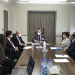 شقير عرض مع وفد مجلس التنفيذيين لتنمية العلاقات الاقتصادية مع السعودية ودول الخليج