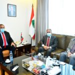 وزني بحث مع دوكان في أهمية إنجاح المؤتمر الدولي الثالث في باريس لدعم الشعب اللبناني