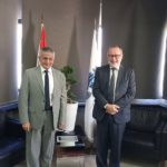 سلام التقى طراف وبحثا في تعزيز العلاقات التجارية مع الاتحاد الاوروبي