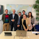 بوشكيان يلتقي ممثل البنك الاوروبي