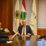 حبيب زار الخليل متمنيا تسمية ممثل للمالية في مجلس ادارة مصرف الاسكان