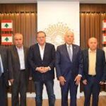 مولوي استقبل مطر ويحيى والمدير الاقليمي لبنك الطاقة الدولي