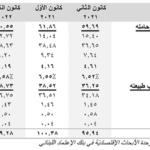 صافـي الموجودات الخارجيّة لدى القطاع المالي اللبناني
