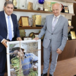 الحاج حسن يلتقي مسؤولاً في «الفاو»